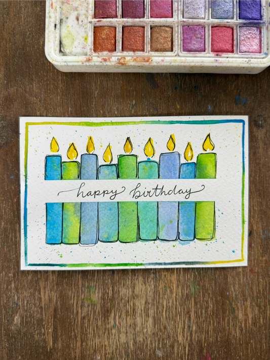 Candle Birthday Card (Cards)